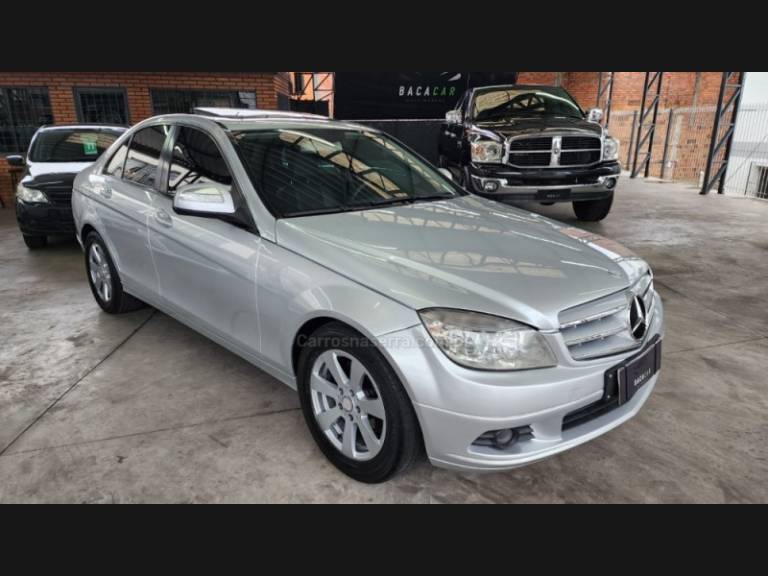 MERCEDES-BENZ - C 200 K - 2008/2008 - Prata - Sob Consulta