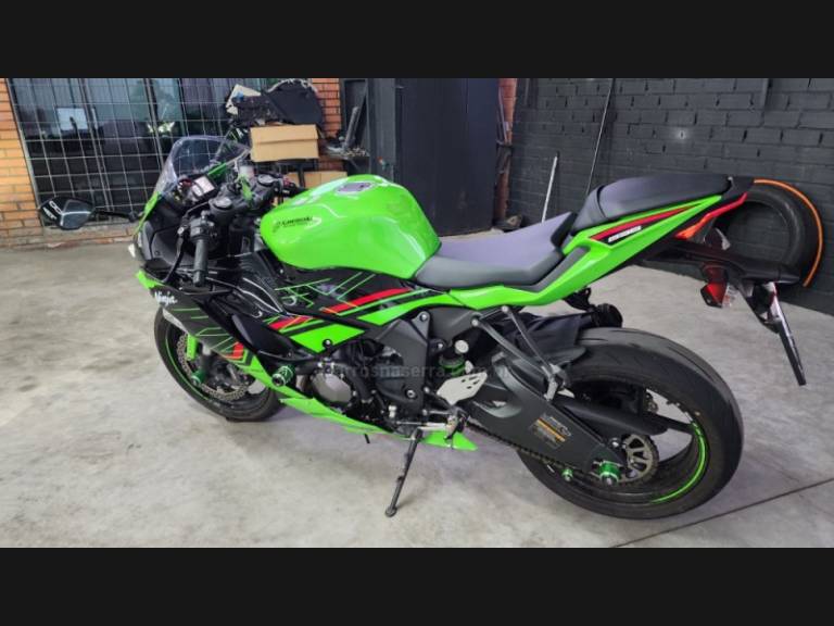 KAWASAKI - NINJA ZX-6R 636 - 2023/2023 - Verde - R$ 69.900,00