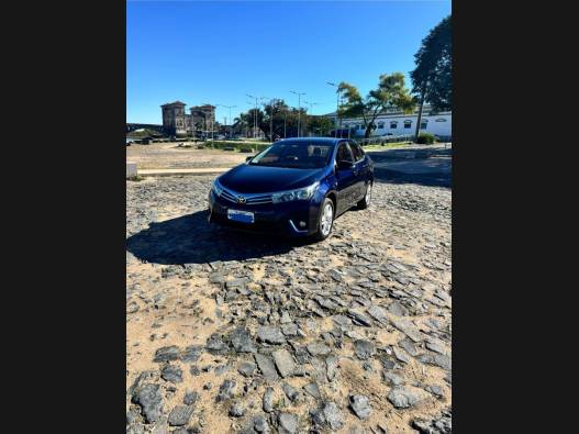 TOYOTA - COROLLA - 2015/2016 - Azul - Sob Consulta