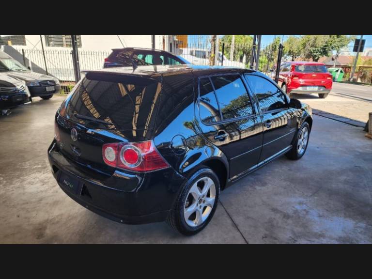 VOLKSWAGEN - GOLF - 2007/2008 - Preta - Sob Consulta