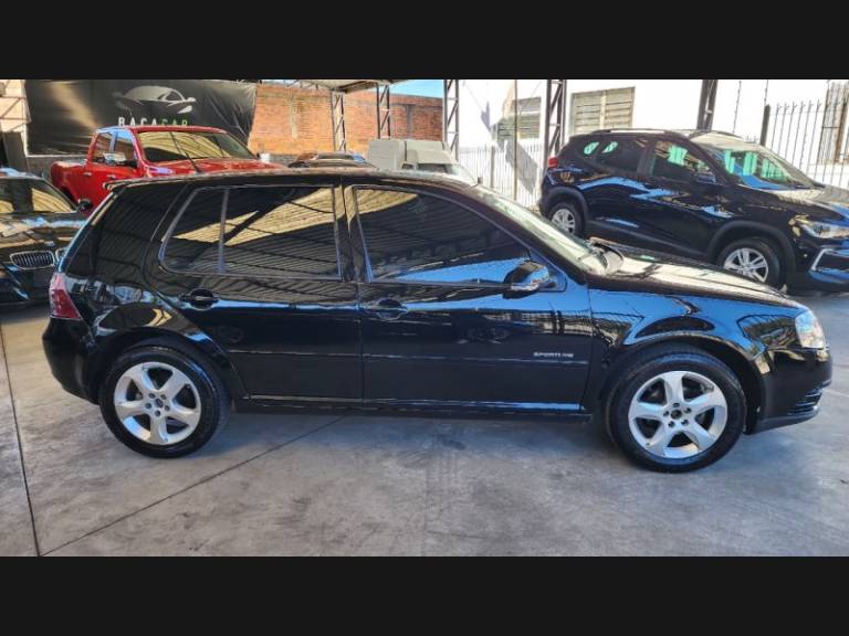 VOLKSWAGEN - GOLF - 2007/2008 - Preta - Sob Consulta