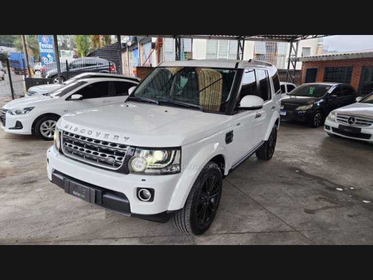 LAND ROVER - DISCOVERY 4 - 2015/2016 - Branca - Sob Consulta