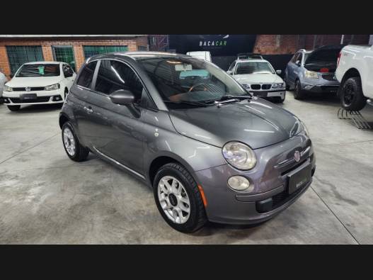 FIAT - 500 - 2011/2012 - Cinza - Sob Consulta