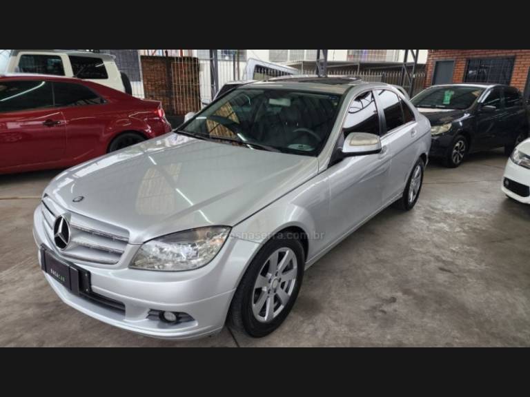 MERCEDES-BENZ - C 200 K - 2008/2008 - Prata - Sob Consulta