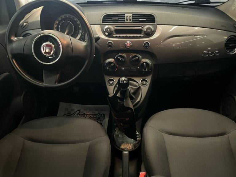 FIAT - 500 - 2011/2012 - Cinza - Sob Consulta
